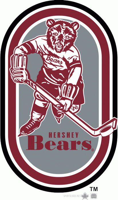 Hershey Bears 1988 89-2000 01 Primary Logo iron on heat transfer